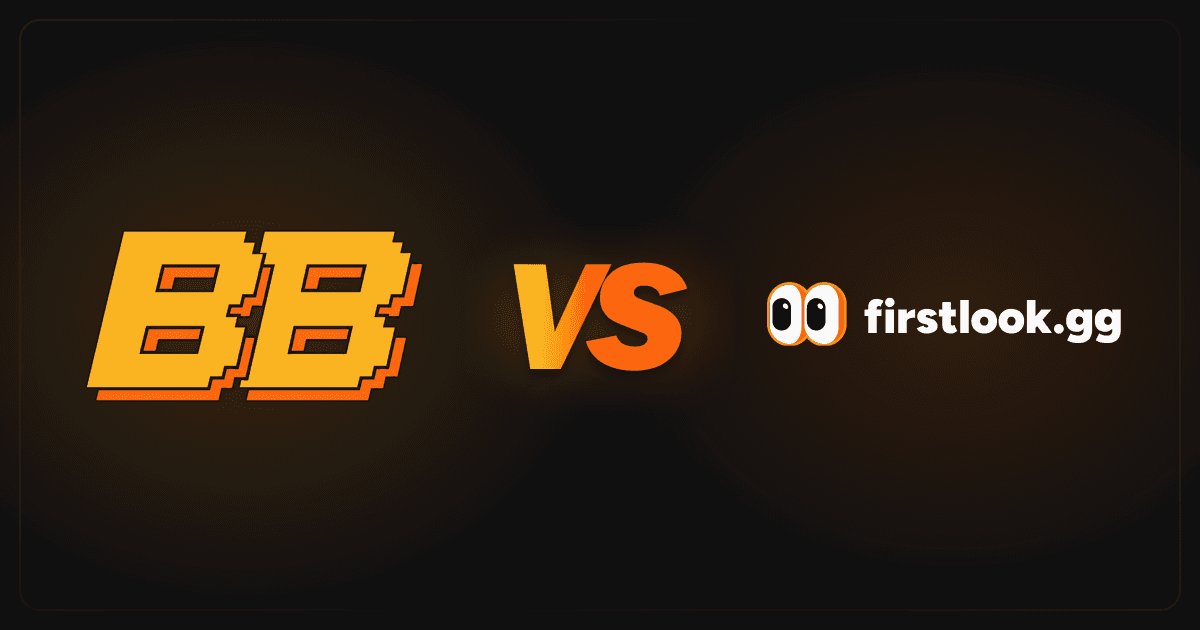 Bounty Board and FirstLook.gg logos separated by VS