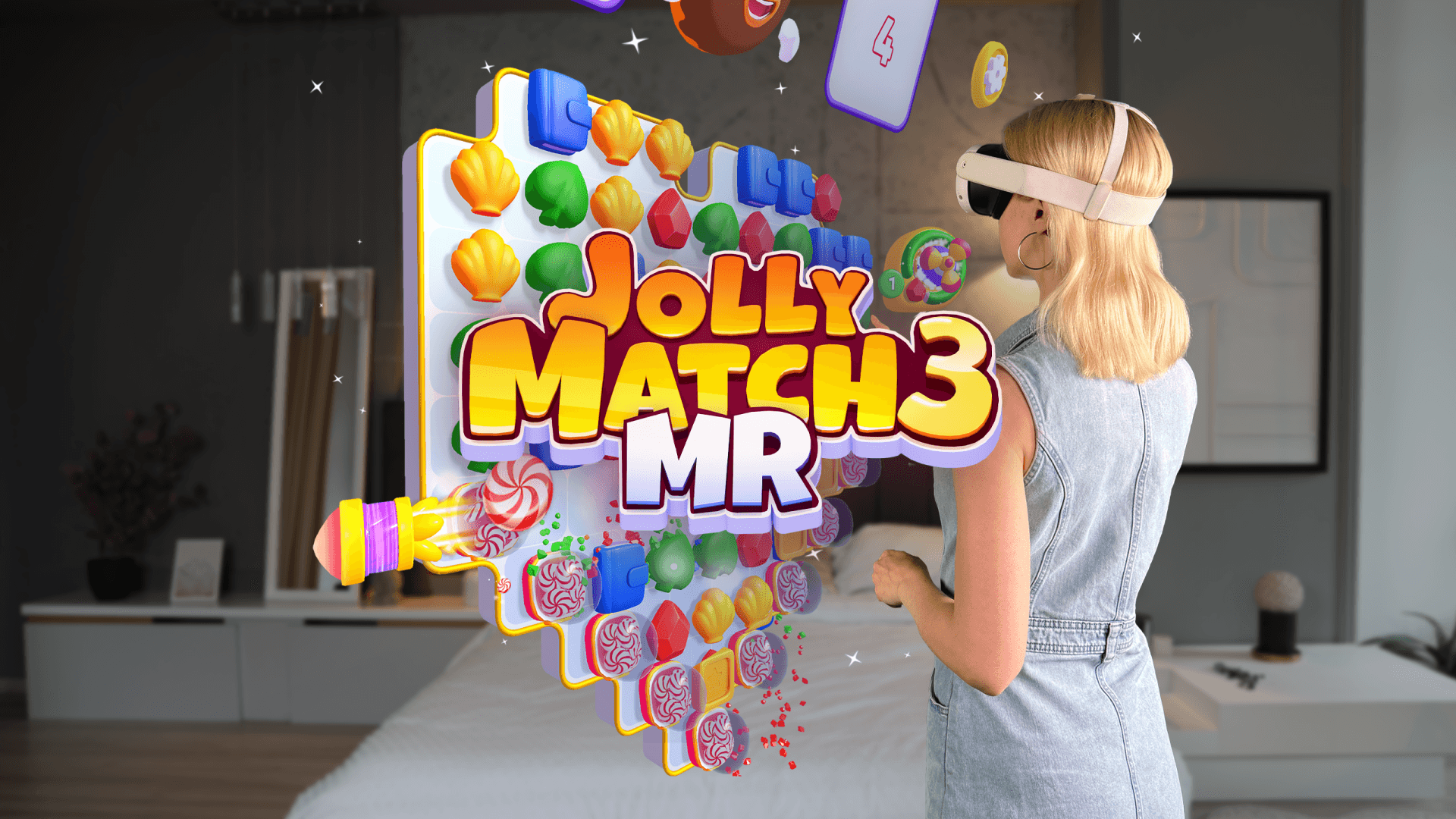 Jolly Match 3 MR cover art