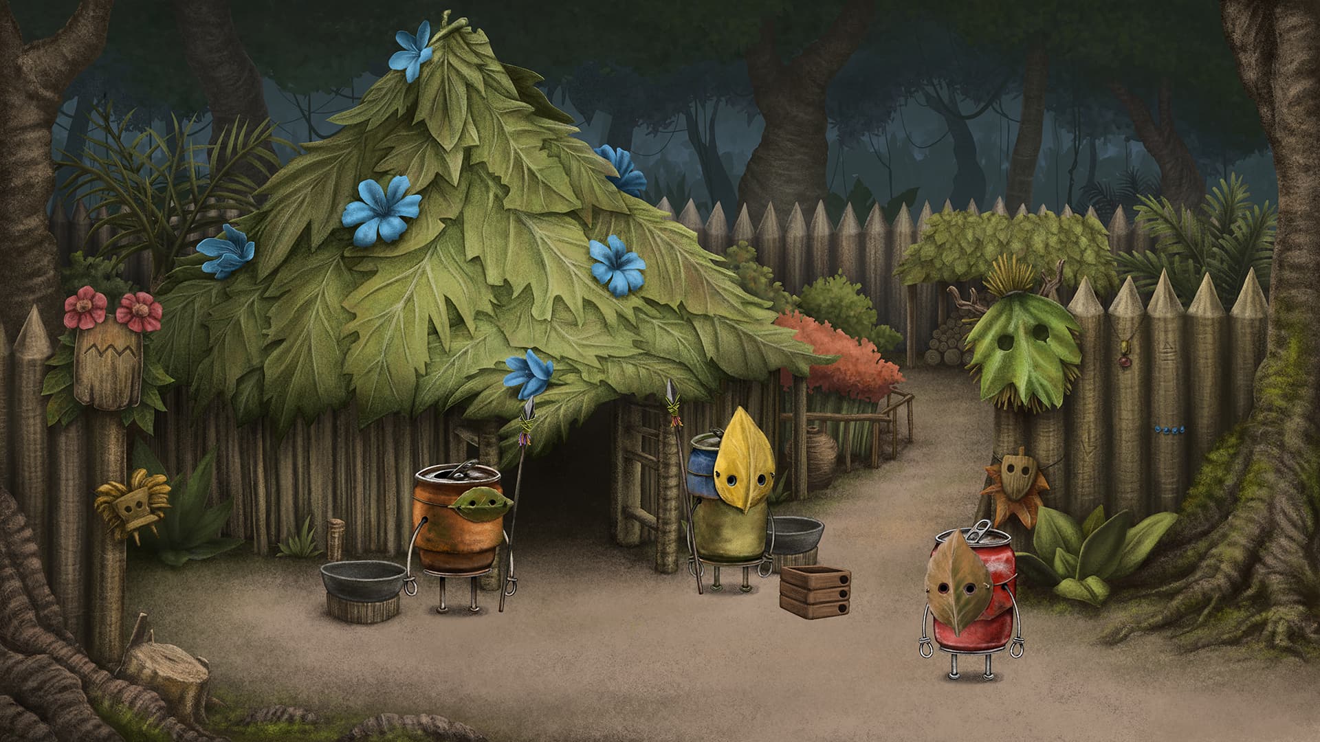 Boxville 2 gameplay art from the Bounty Board game gallery