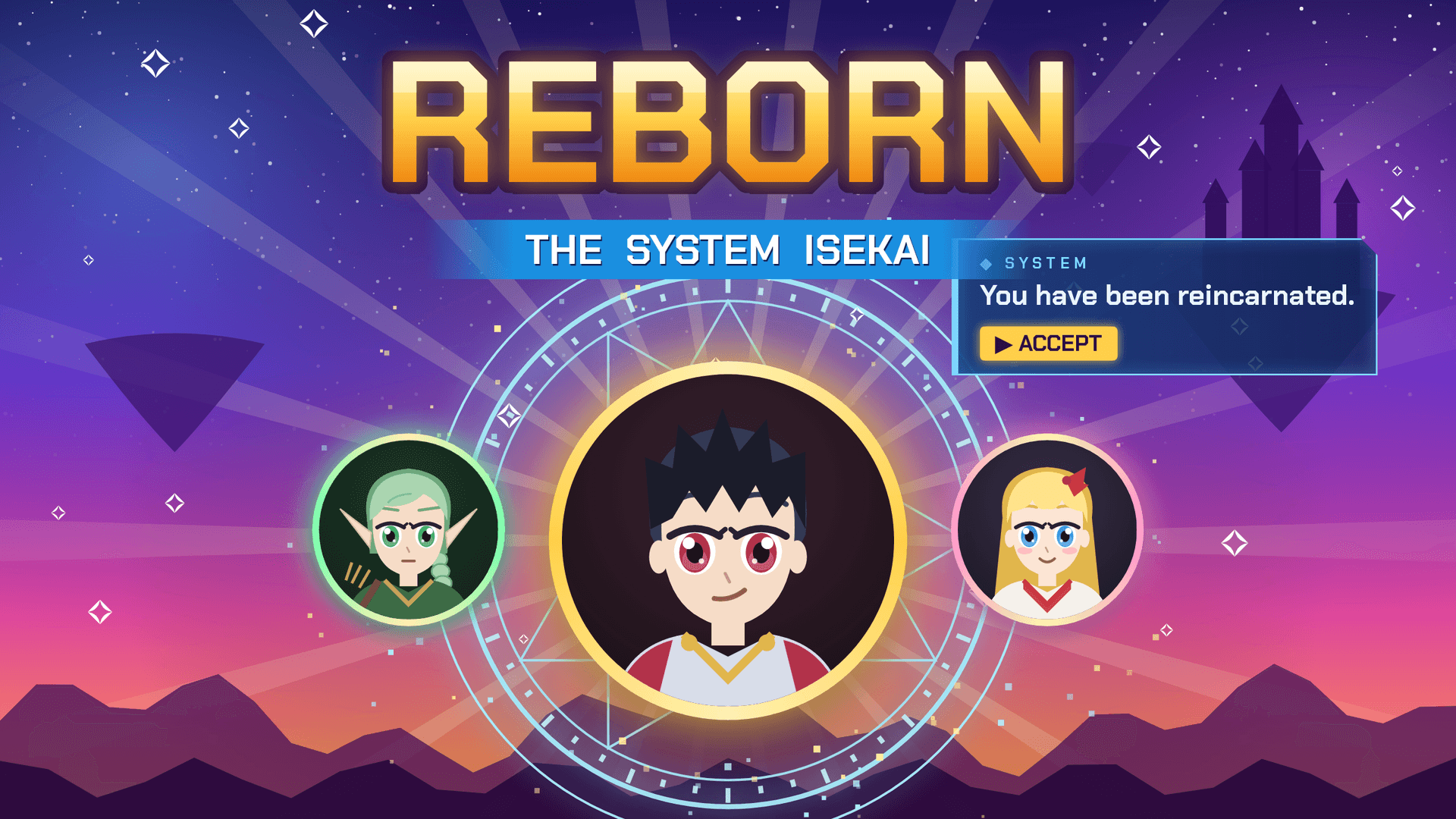 Reborn: The System Isekai cover art