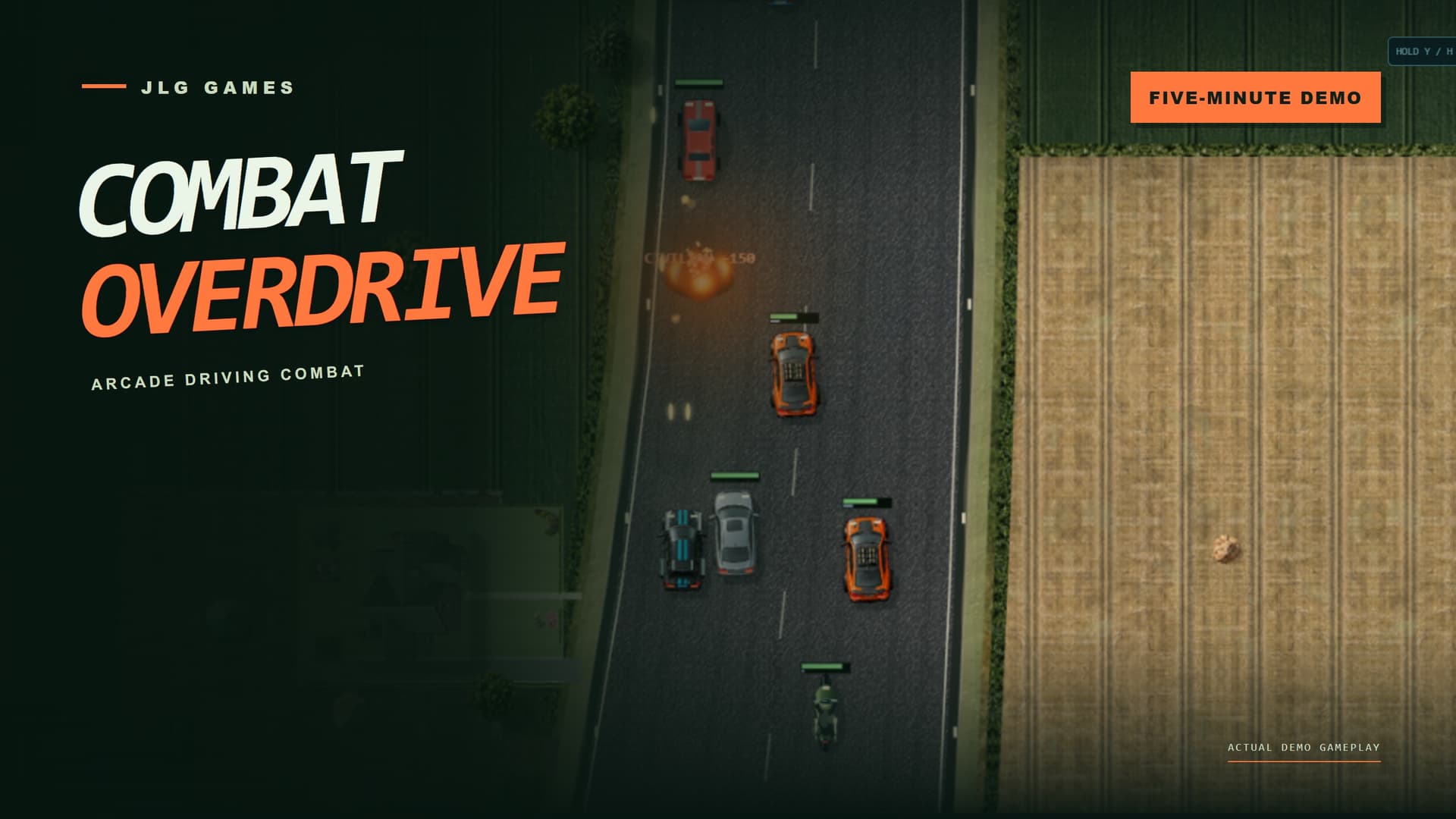 Combat Overdrive — Five-Minute Demo cover art