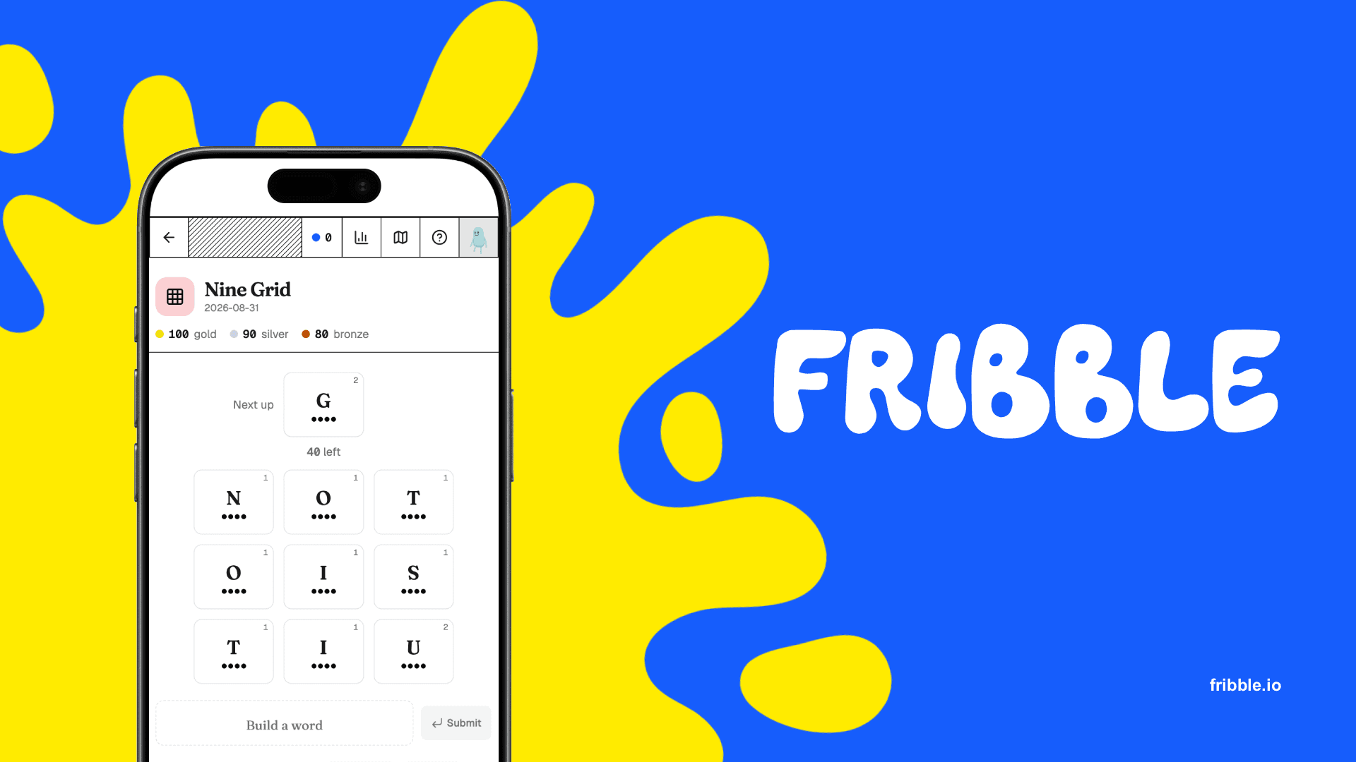 Fribble - Nine Grid