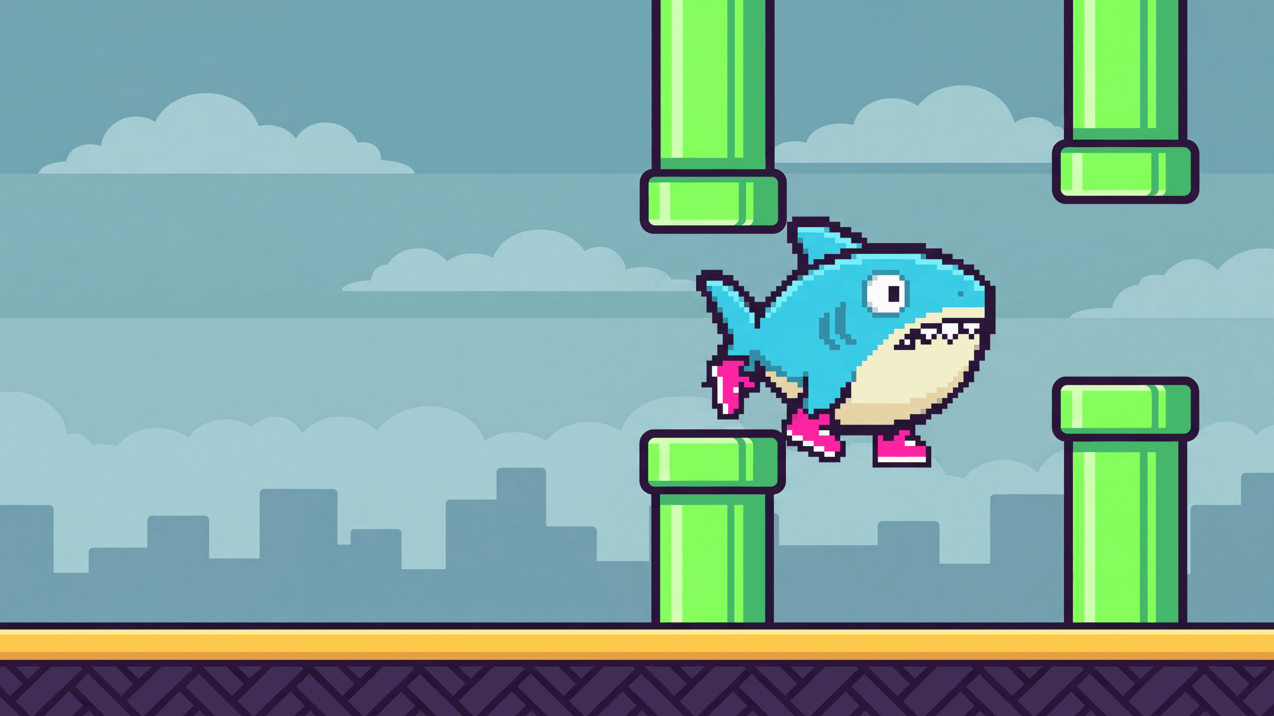 Flappy Sharkini