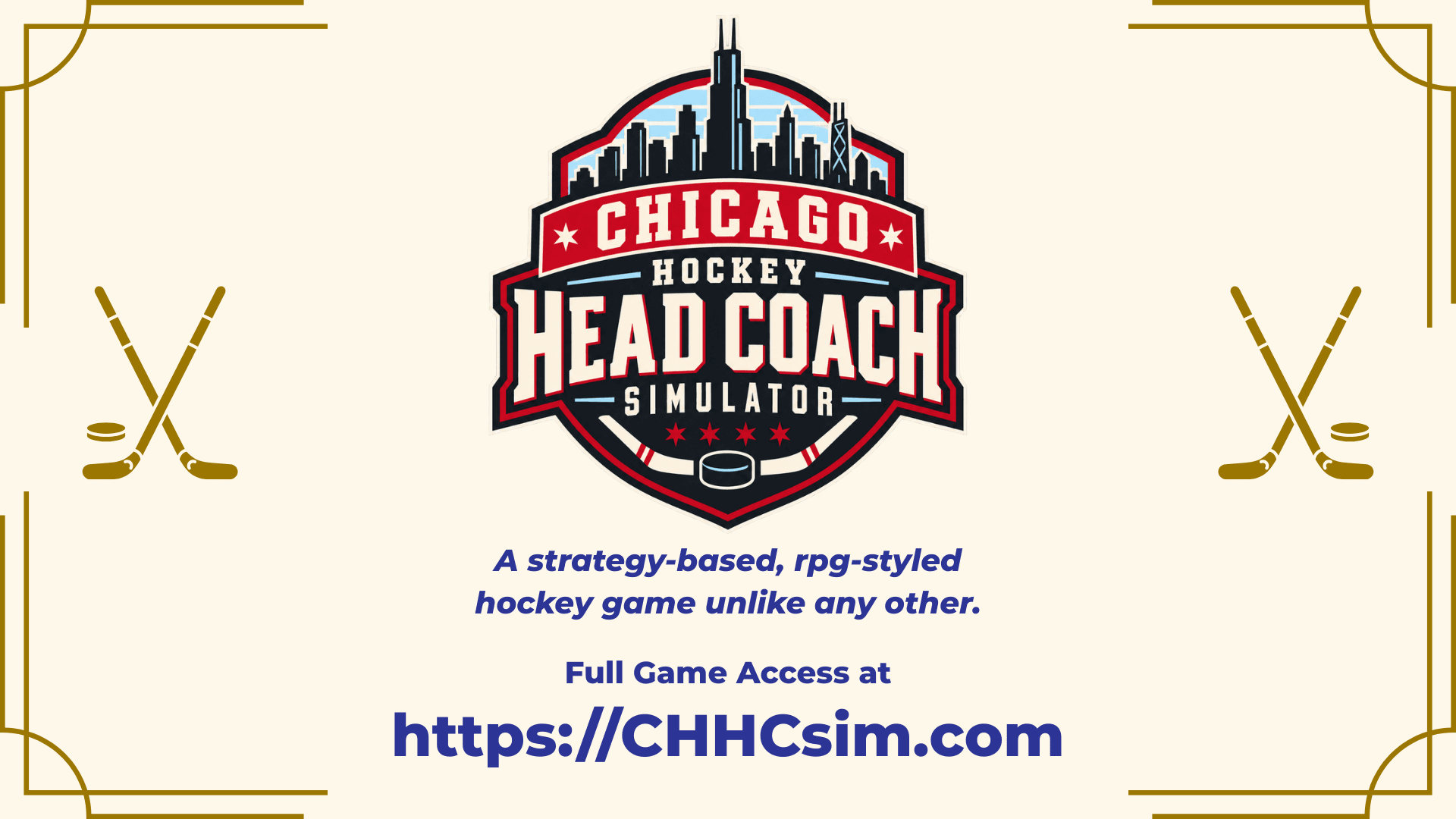 Chicago Hockey Head Coach Simulator — Free Demo cover art