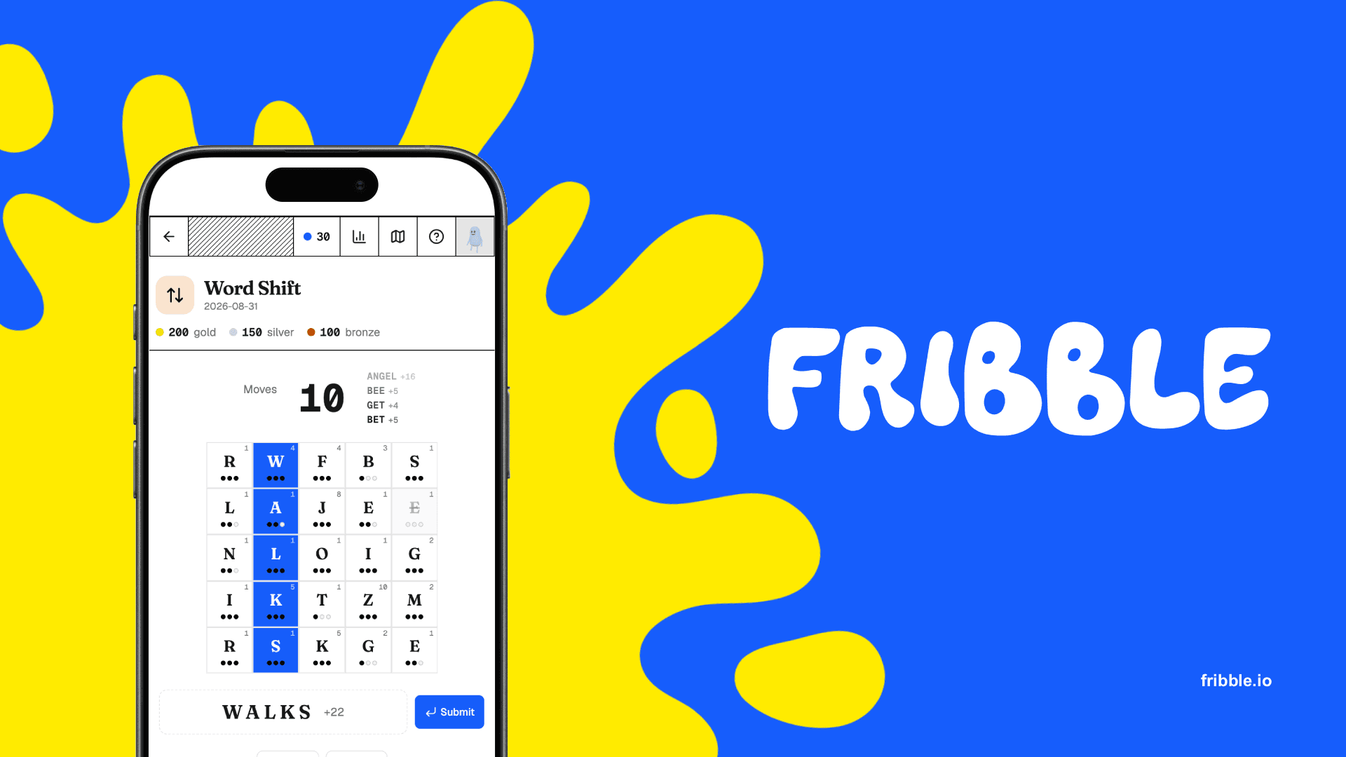 Fribble - Word Shift