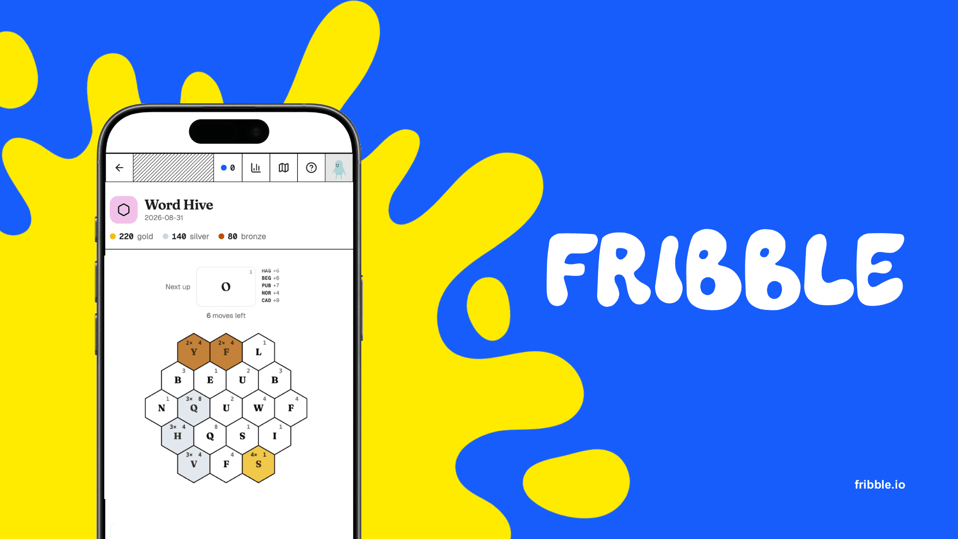 Fribble - Word Hive