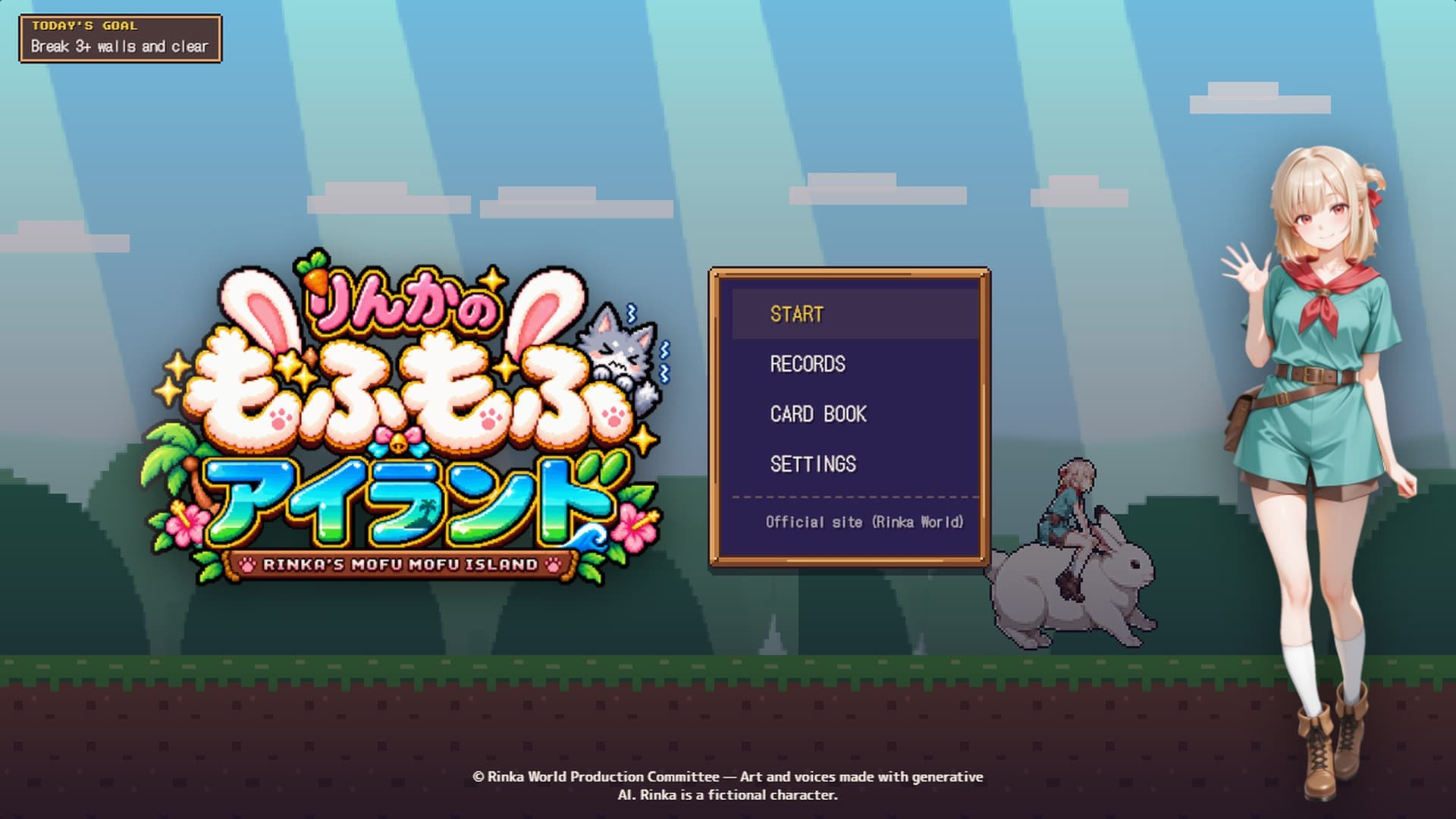 Rinka's Mofu Mofu Island cover art