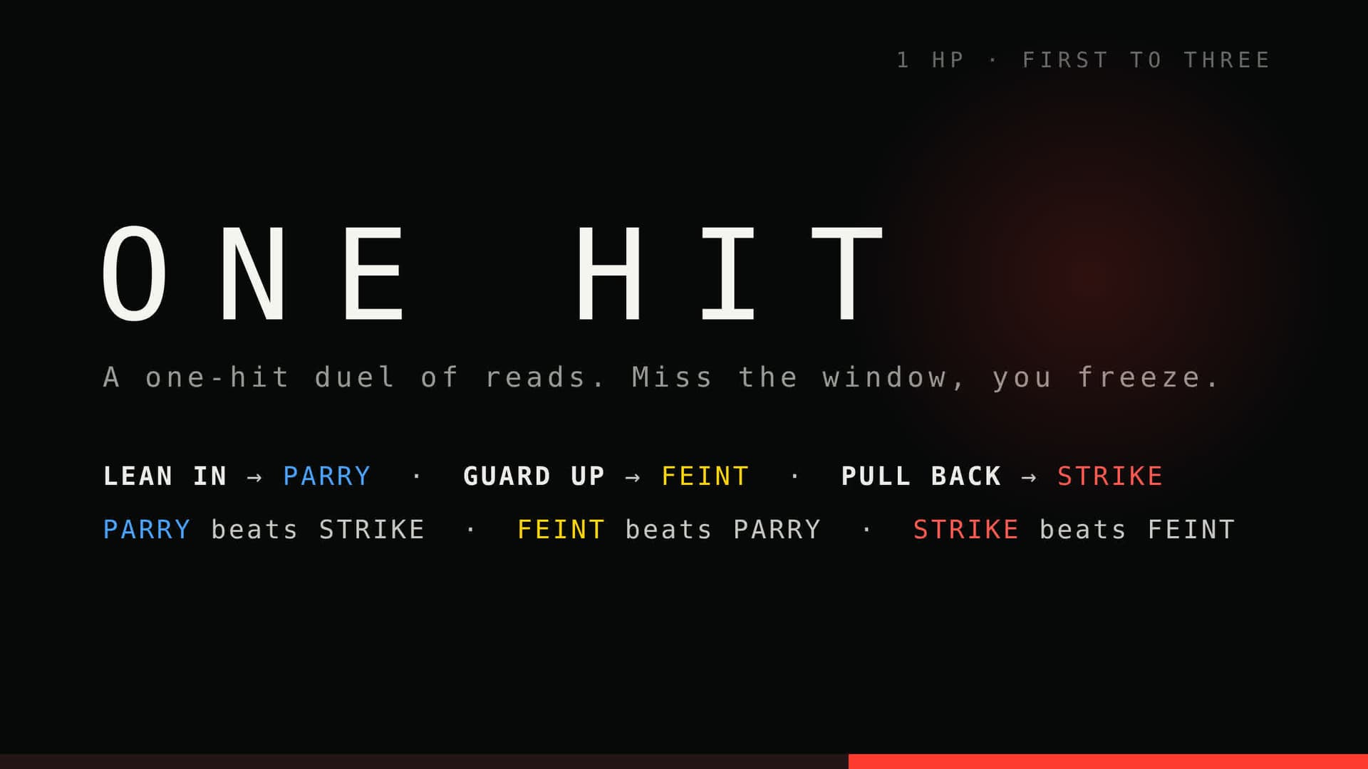 ONE HIT cover art