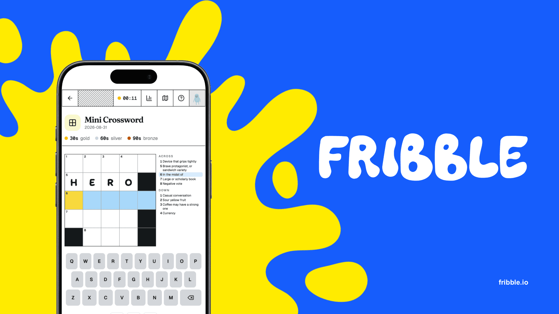 Fribble - Mini Crossword cover art