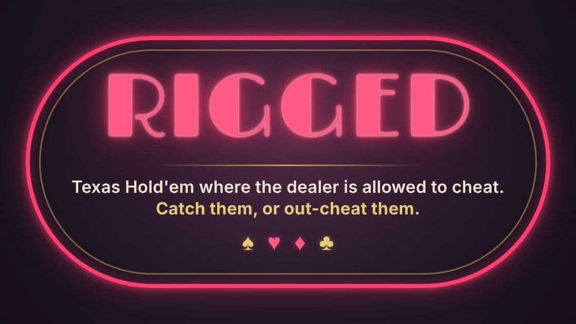 RIGGED Poker cover art