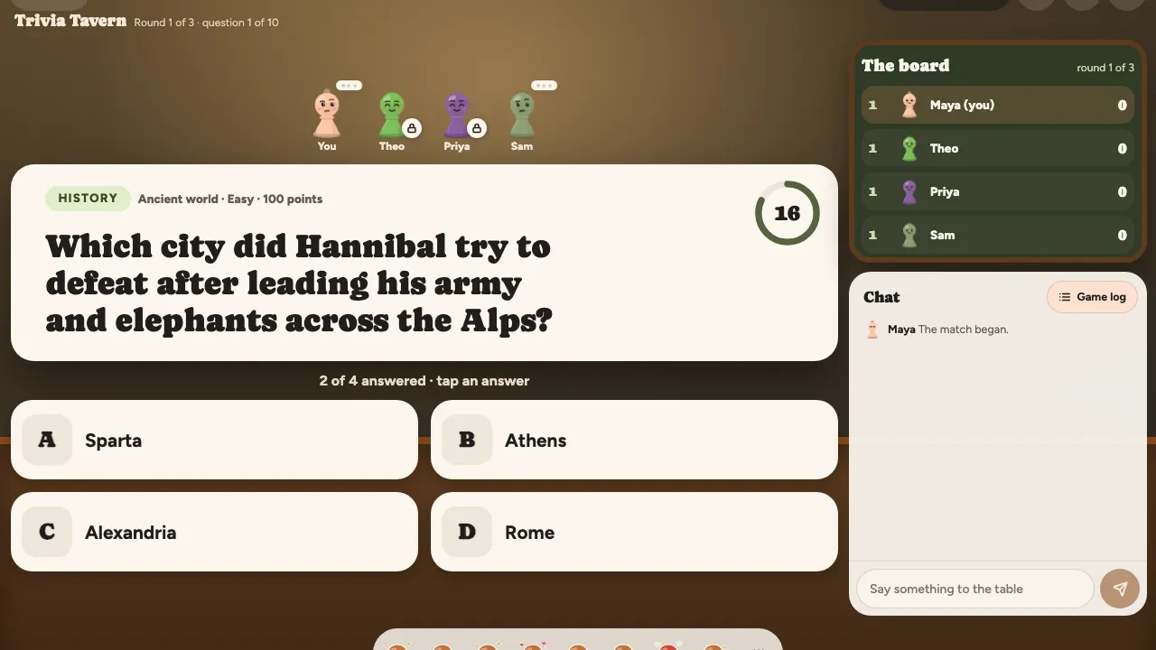 Trivia Tavern: Quiz With Friends screenshot 1