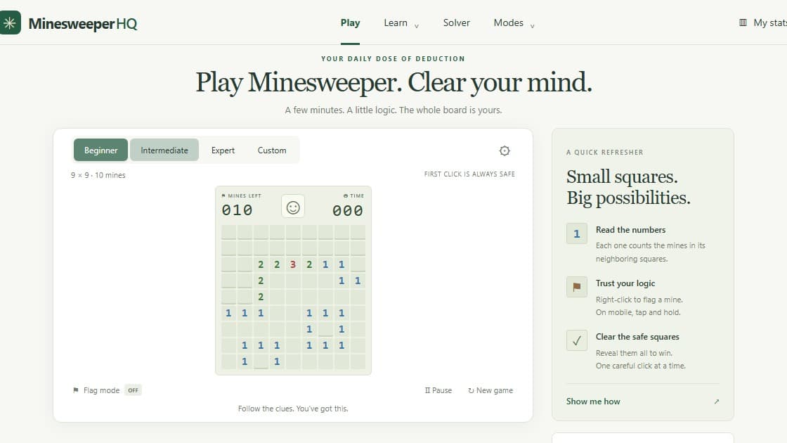 MinesweeperHQ cover art